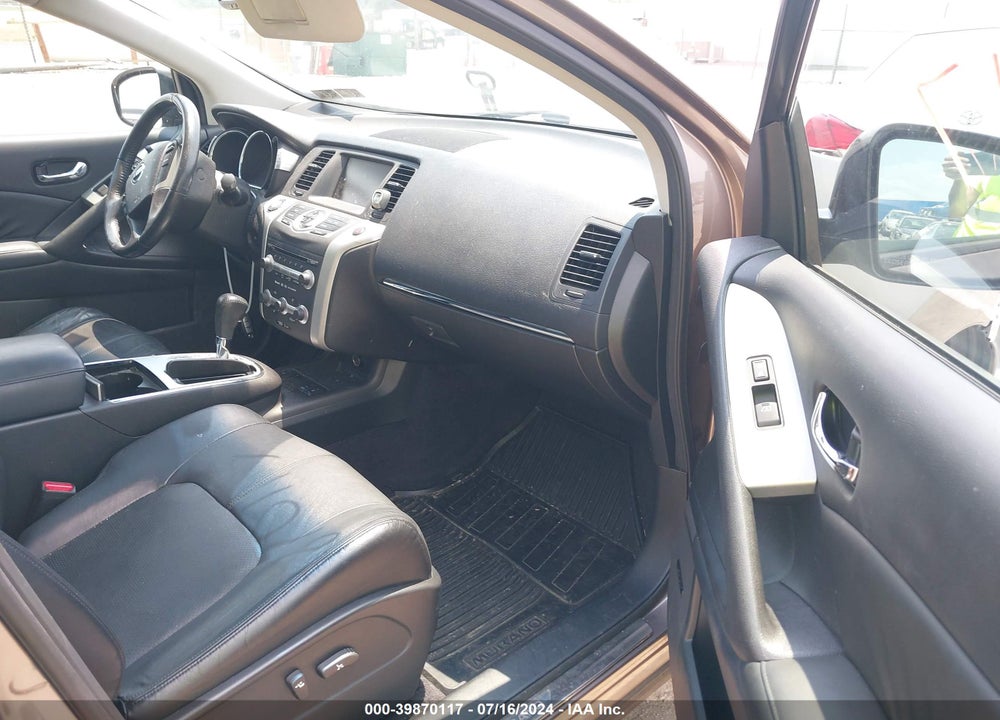 2009 NISSAN MURANO SL VIN: JN8AZ18W19W206709