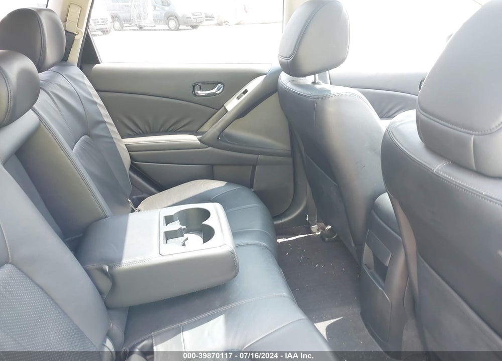 2009 NISSAN MURANO SL VIN: JN8AZ18W19W206709