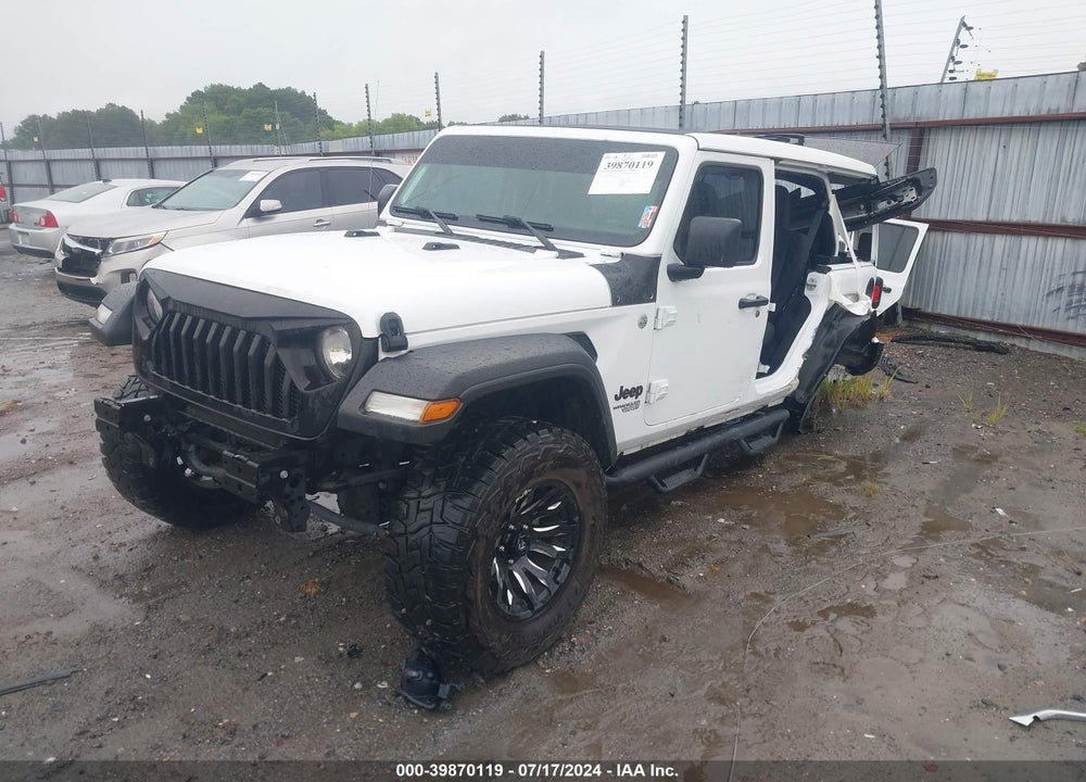 2021 JEEP WRANGLER UNLIMITED SPORT S 4X4 VIN: 1C4HJXDN4MW679921