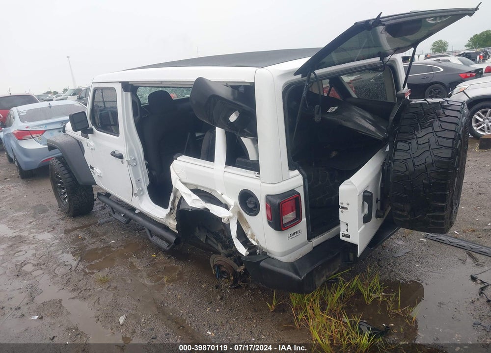 2021 JEEP WRANGLER UNLIMITED SPORT S 4X4 VIN: 1C4HJXDN4MW679921