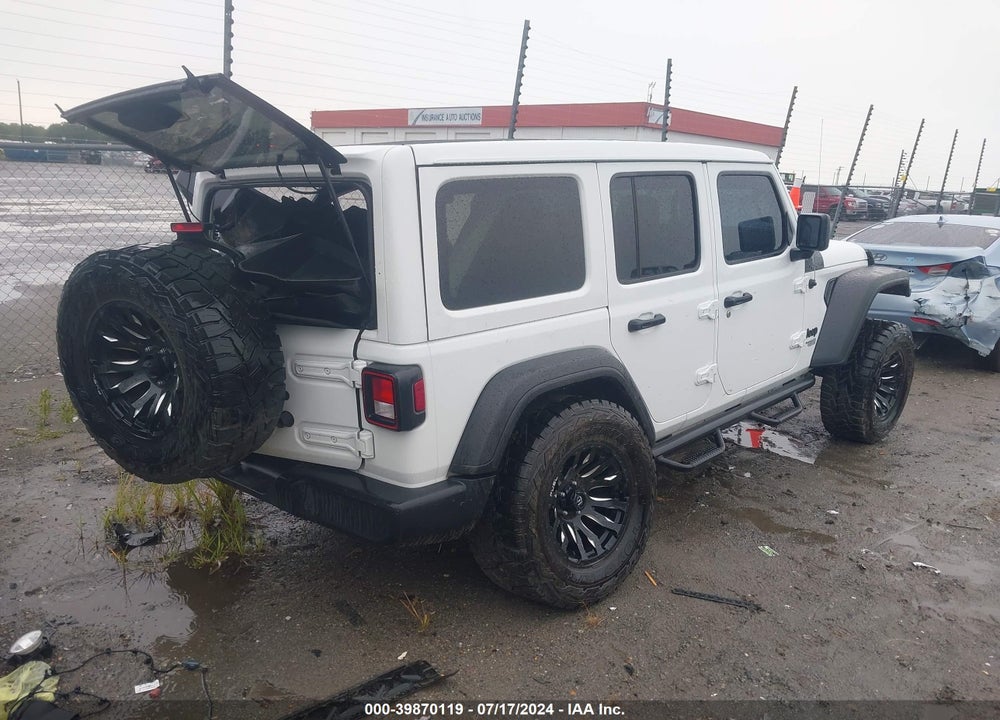 2021 JEEP WRANGLER UNLIMITED SPORT S 4X4 VIN: 1C4HJXDN4MW679921