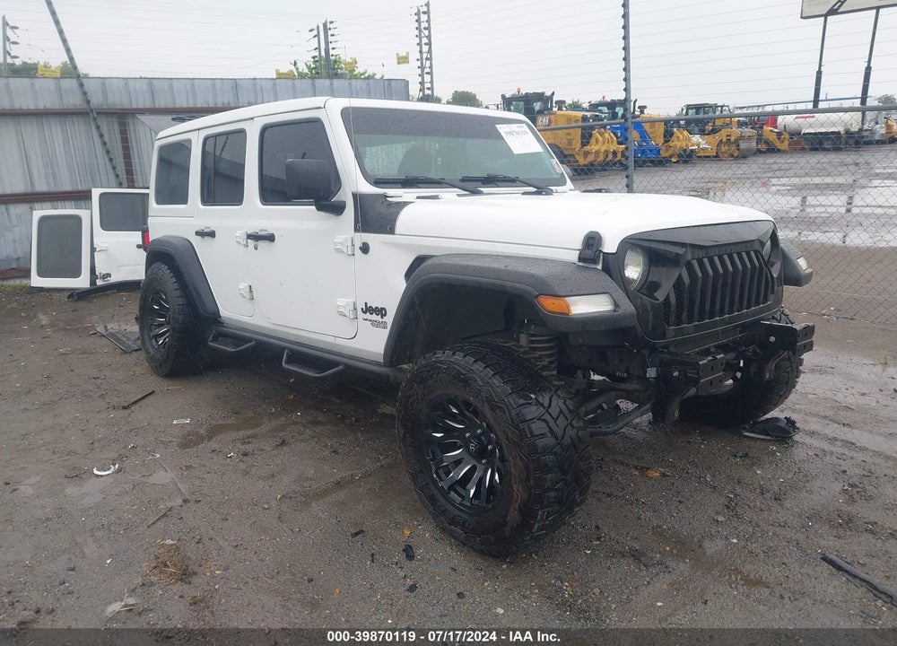 2021 JEEP WRANGLER UNLIMITED SPORT S 4X4 VIN: 1C4HJXDN4MW679921