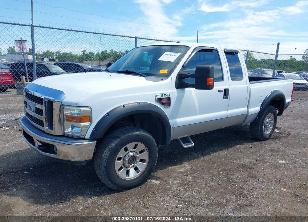 2008 FORD F-250 FX4/LARIAT/XL/XLT VIN: 1FTSX21R48EB73838