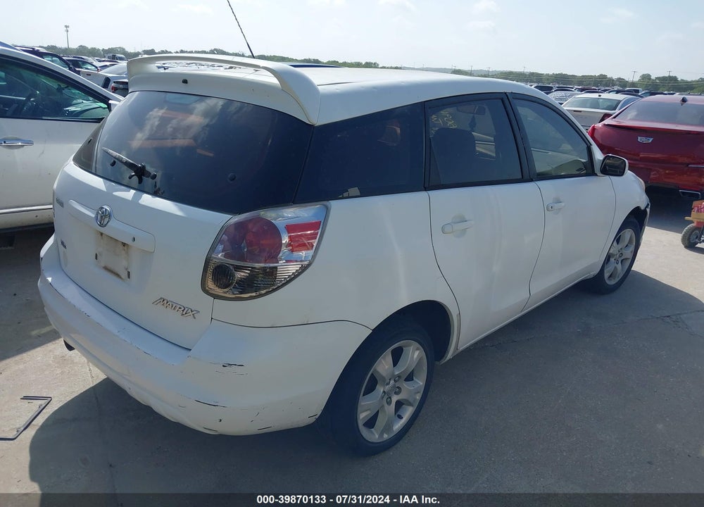 2005 TOYOTA MATRIX/XR VIN: 2T1KR32E65C550969