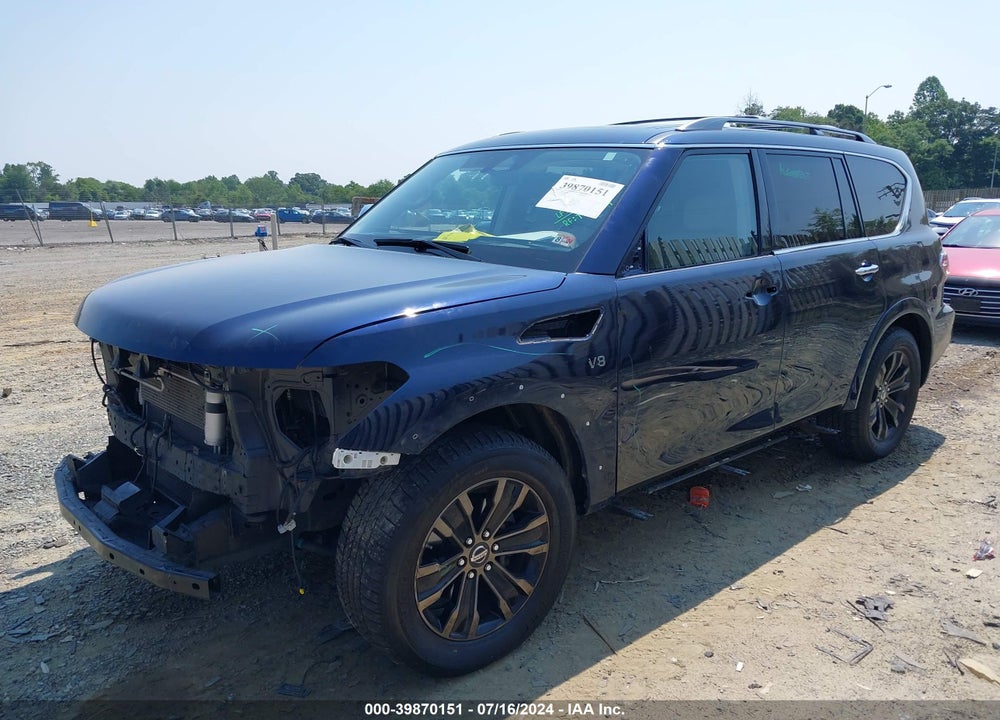 2020 NISSAN ARMADA PLATINUM 4WD VIN: JN8AY2NE4L9782000