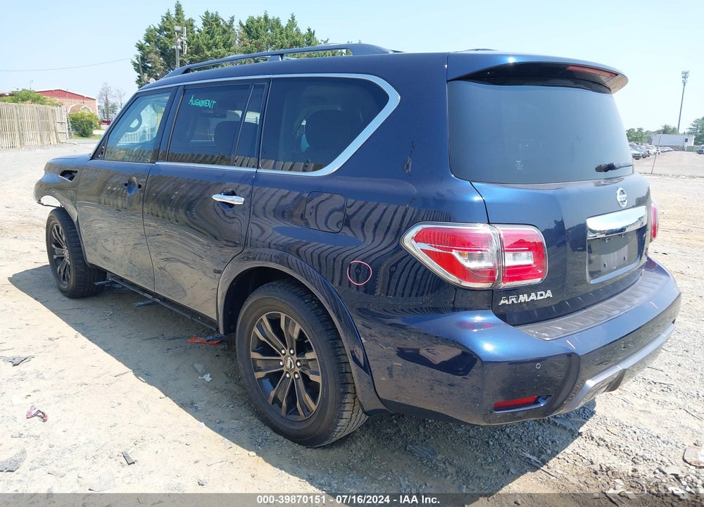 2020 NISSAN ARMADA PLATINUM 4WD VIN: JN8AY2NE4L9782000