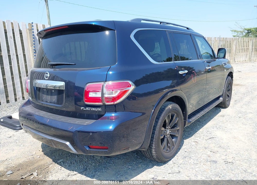 2020 NISSAN ARMADA PLATINUM 4WD VIN: JN8AY2NE4L9782000