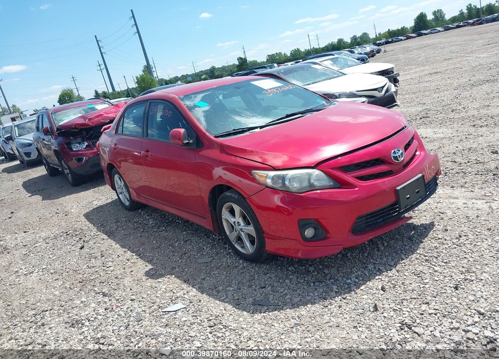 2013 TOYOTA COROLLA S VIN: 5YFBU4EE4DP154201