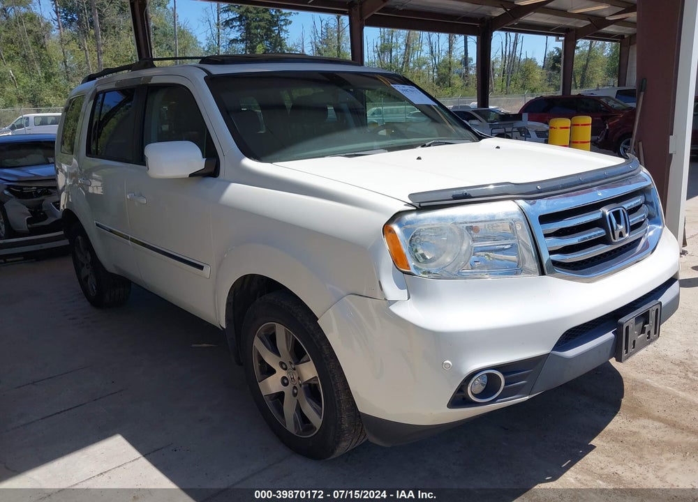 2014 HONDA PILOT TOURING VIN: 5FNYF4H93EB021980