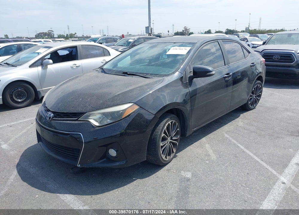 2016 TOYOTA COROLLA S PLUS VIN: 5YFBURHE2GP374630