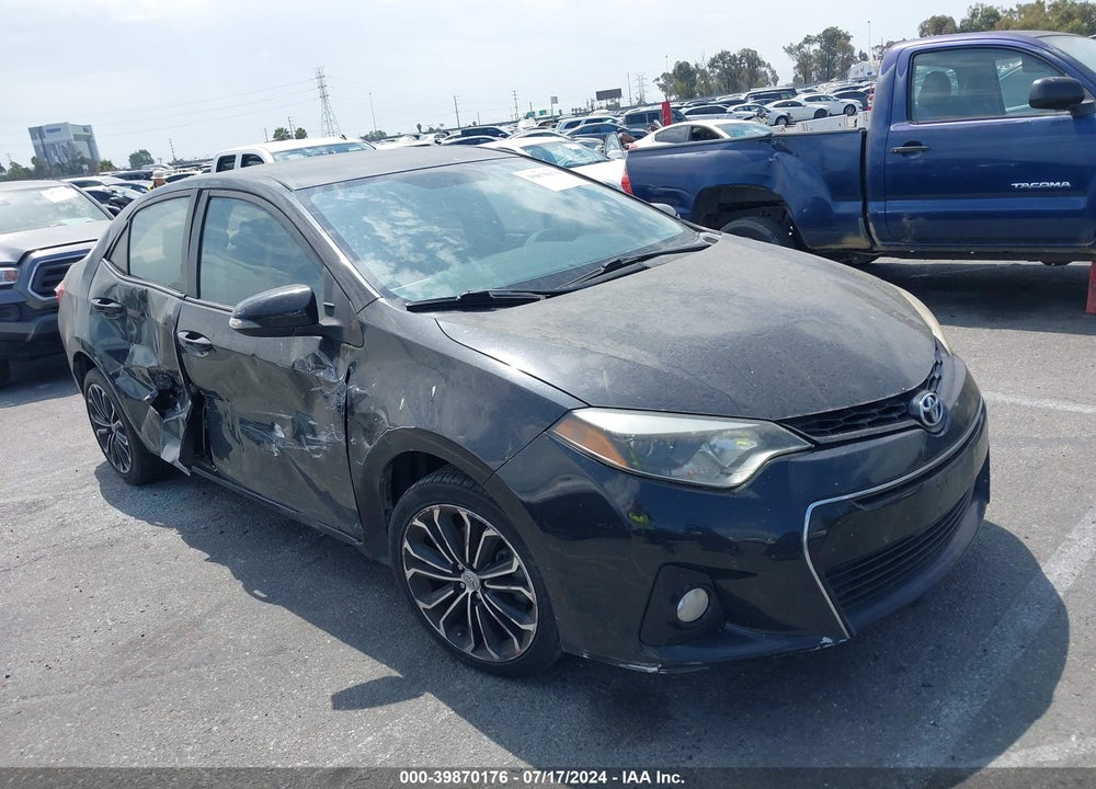 2016 TOYOTA COROLLA S PLUS VIN: 5YFBURHE2GP374630