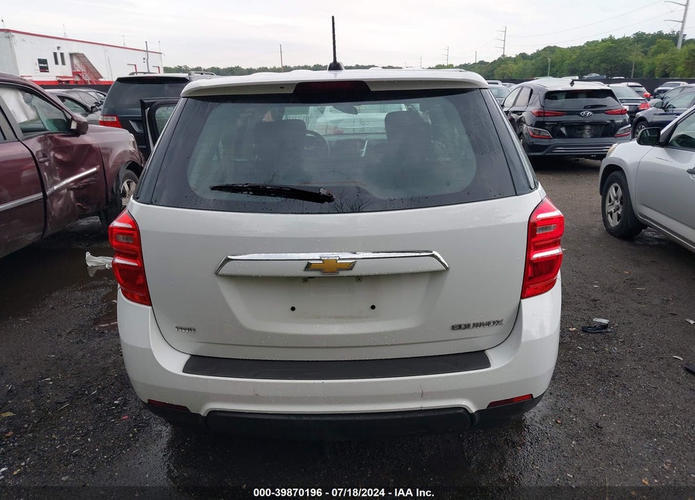 2016 CHEVROLET EQUINOX LS VIN: 2GNFLEEK4G6170430
