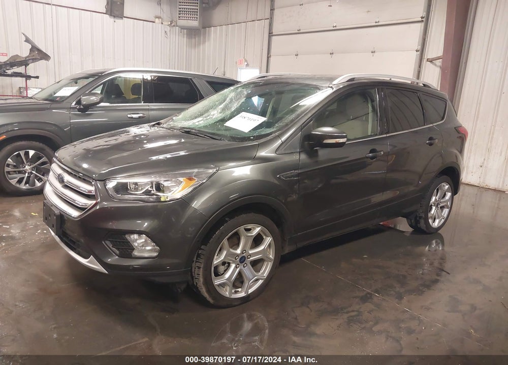 2019 FORD ESCAPE TITANIUM VIN: 1FMCU9J96KUC33326