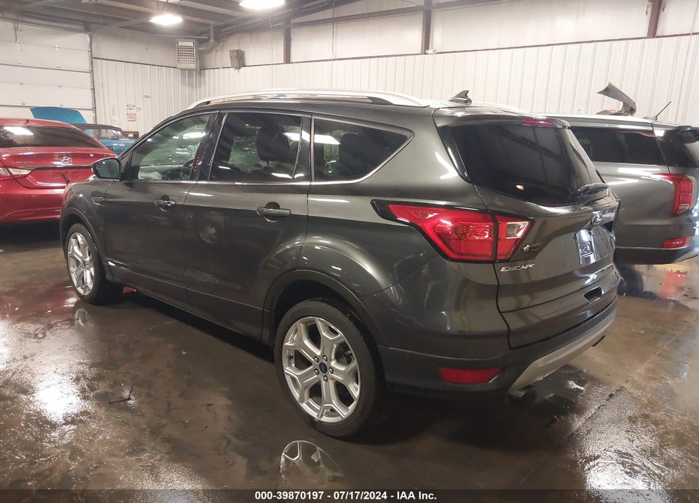 2019 FORD ESCAPE TITANIUM VIN: 1FMCU9J96KUC33326