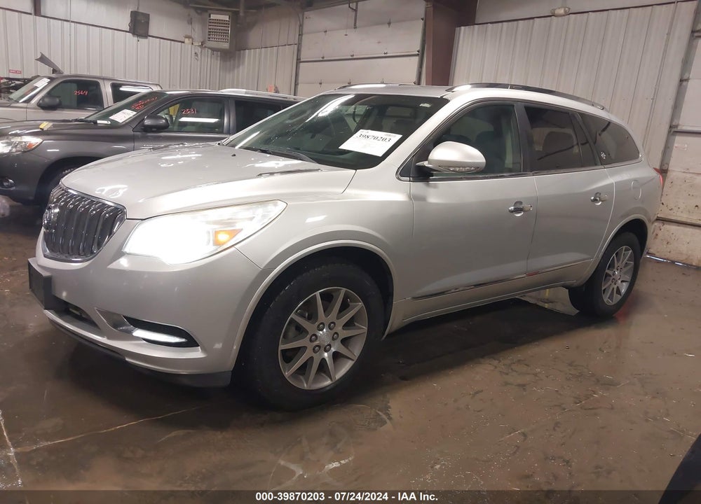 2013 BUICK ENCLAVE LEATHER VIN: 5GAKVCKD8DJ188215