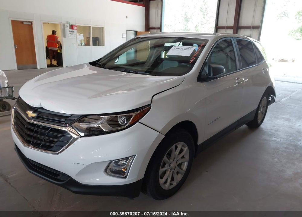 2021 CHEVROLET EQUINOX FWD LS VIN: 3GNAXHEV6MS166175