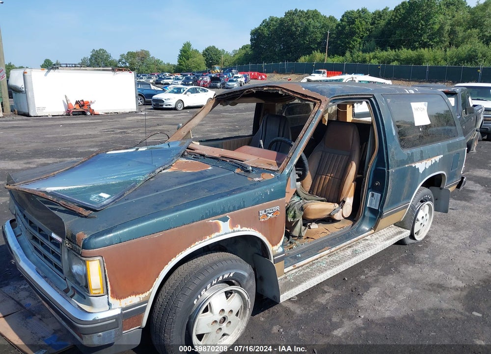 1988 CHEVROLET BLAZER S10 VIN: 1GNCT18R2J8191296