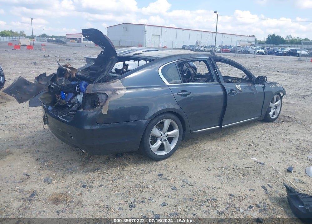 2008 LEXUS GS 350 VIN: JTHBE96S080030990