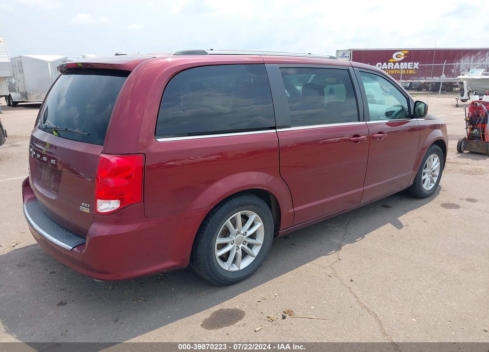 2019 DODGE GRAND CARAVAN SXT VIN: 2C4RDGCG7KR772128