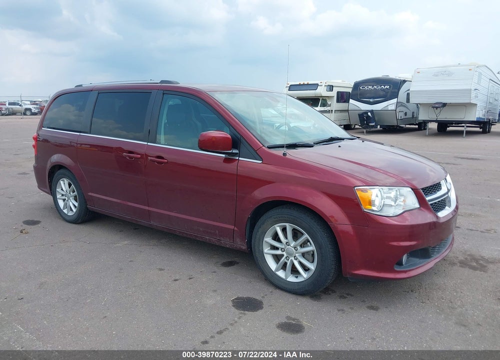 2019 DODGE GRAND CARAVAN SXT VIN: 2C4RDGCG7KR772128