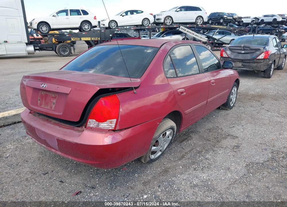 2006 HYUNDAI ELANTRA GLS/LIMITED VIN: KMHDN46D76U337072