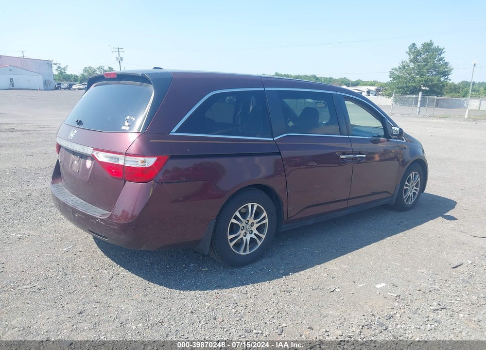 2013 HONDA ODYSSEY EX-L VIN: 5FNRL5H60DB054832