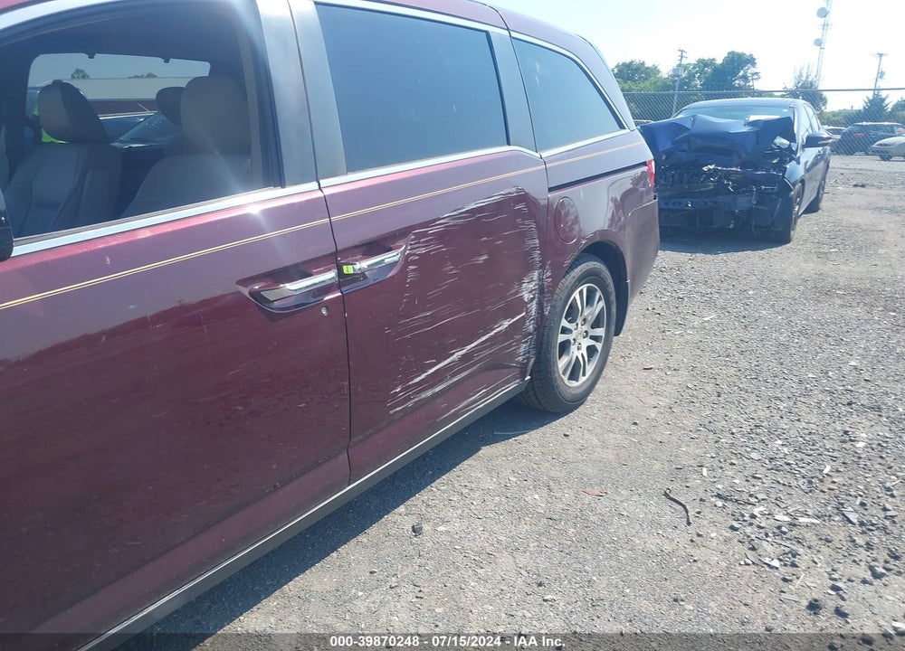 2013 HONDA ODYSSEY EX-L VIN: 5FNRL5H60DB054832