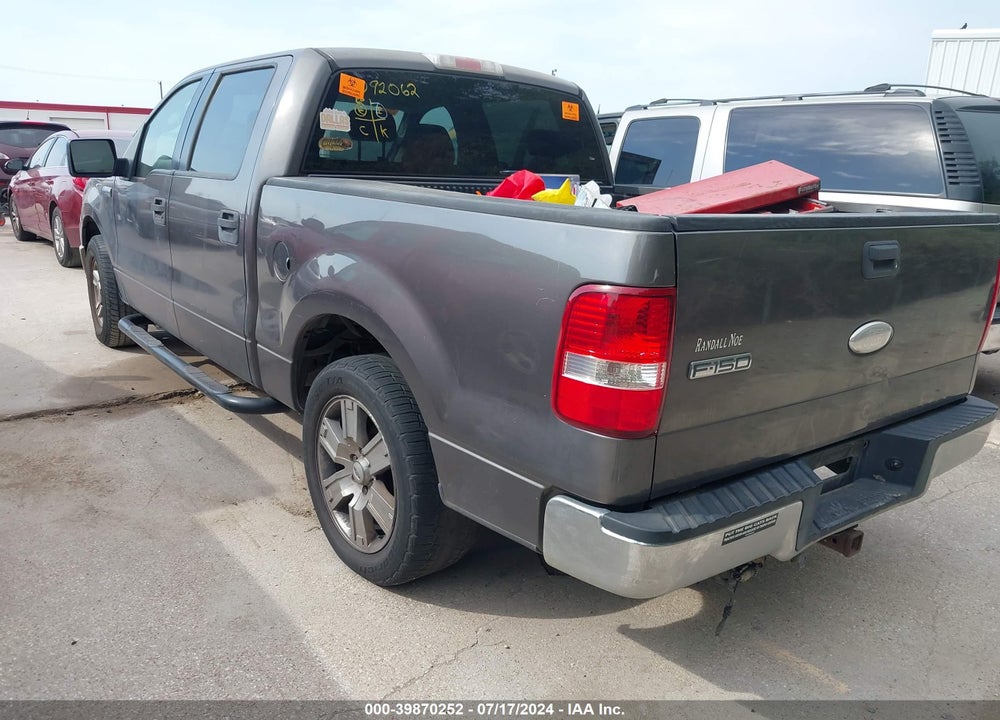 2006 FORD F-150 LARIAT/XLT VIN: 1FTPW12V56KD92062