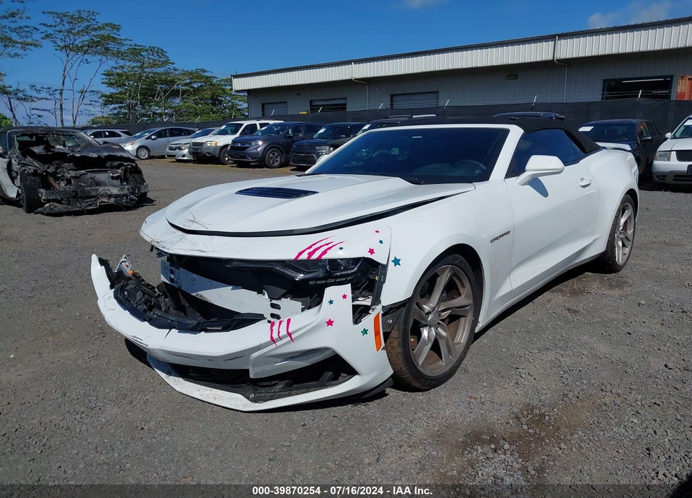 2022 CHEVROLET CAMARO RWD 1SS VIN: 1G1FF3D73N0100921