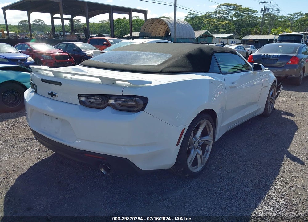 2022 CHEVROLET CAMARO RWD 1SS VIN: 1G1FF3D73N0100921