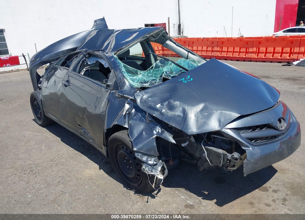 2012 TOYOTA COROLLA LE VIN: 2T1BU4EE8CC865933