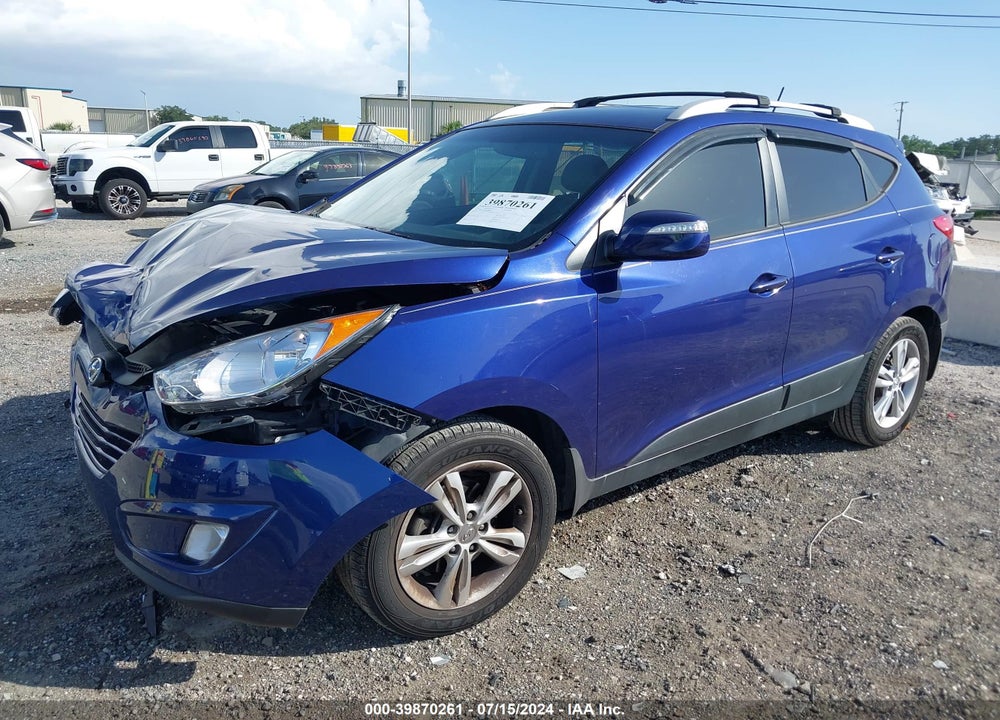 2013 HYUNDAI TUCSON GLS VIN: KM8JU3AC4DU686654