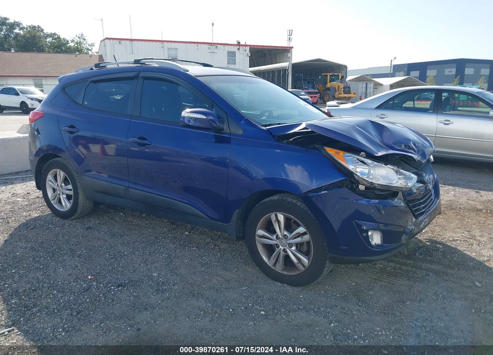 2013 HYUNDAI TUCSON GLS VIN: KM8JU3AC4DU686654