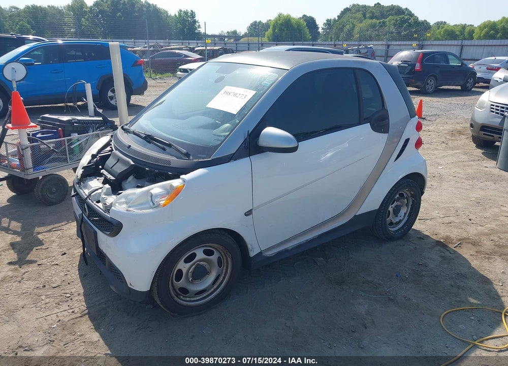 2013 SMART FORTWO PASSION/PURE VIN: WMEEJ3BA2DK659865