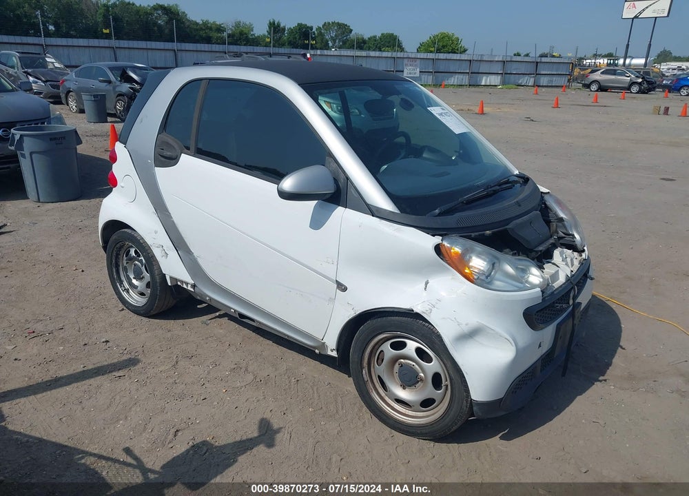 2013 SMART FORTWO PASSION/PURE VIN: WMEEJ3BA2DK659865