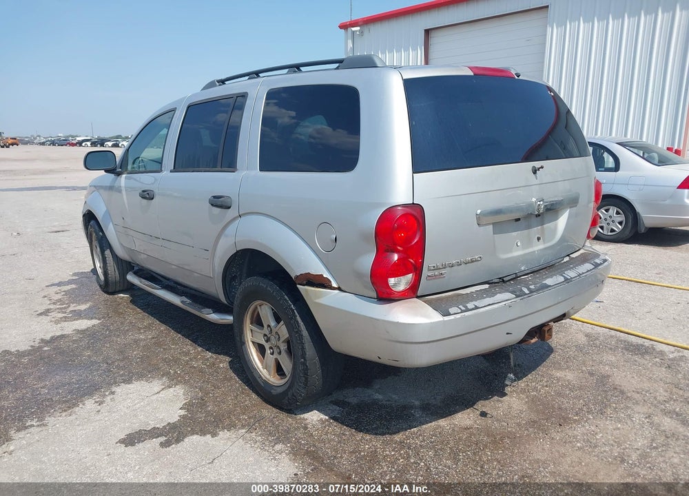 2007 DODGE DURANGO SLT VIN: 1D8HD48N87F513391