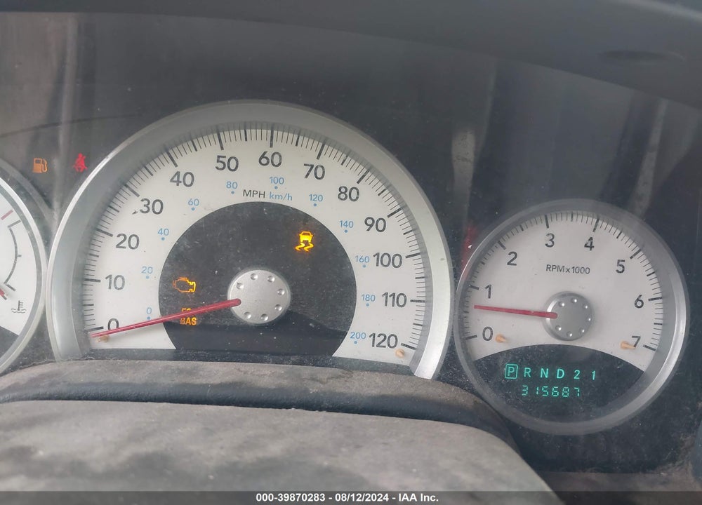 2007 DODGE DURANGO SLT VIN: 1D8HD48N87F513391