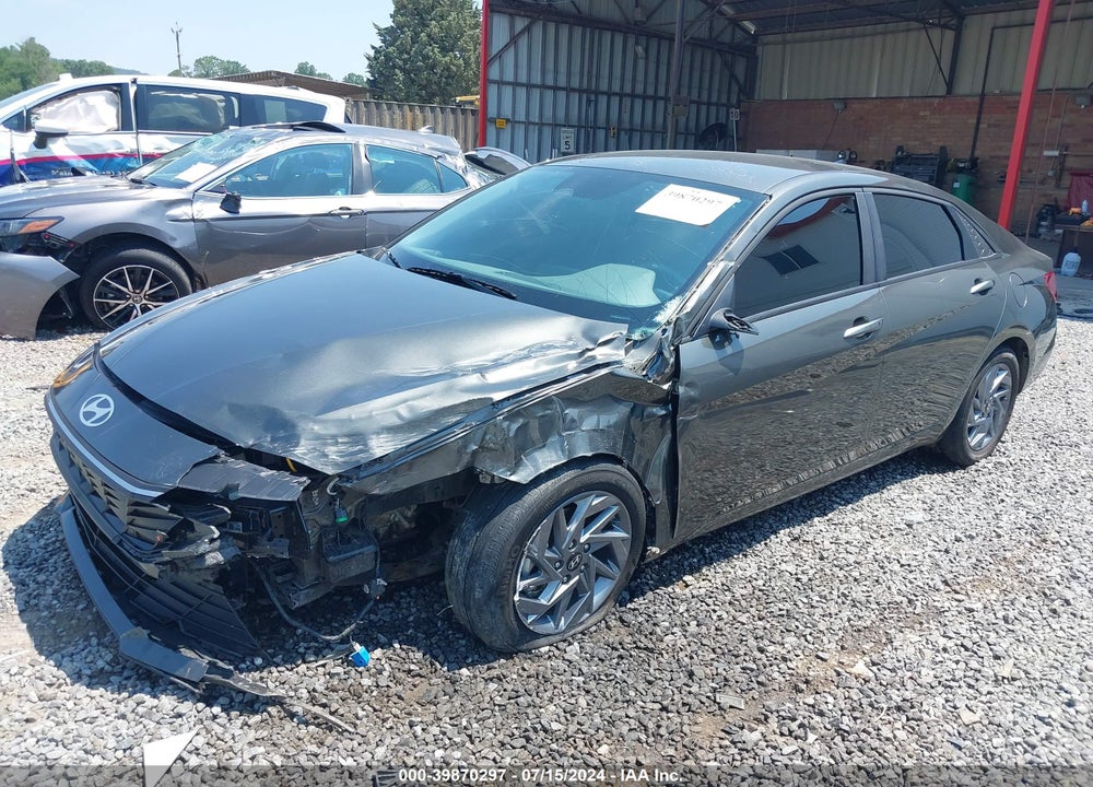 2024 HYUNDAI ELANTRA SEL VIN: KMHLM4DG7RU644113