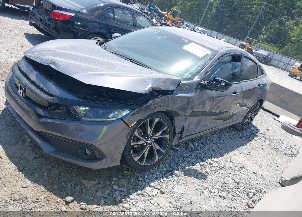 2021 HONDA CIVIC SPORT VIN: 2HGFC2F85MH512348