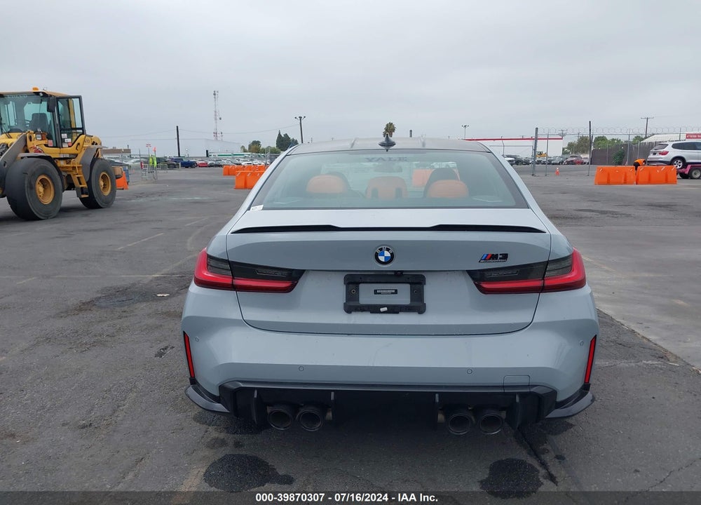 2022 BMW M3 COMPETITION VIN: WBS33AY02NFL62066