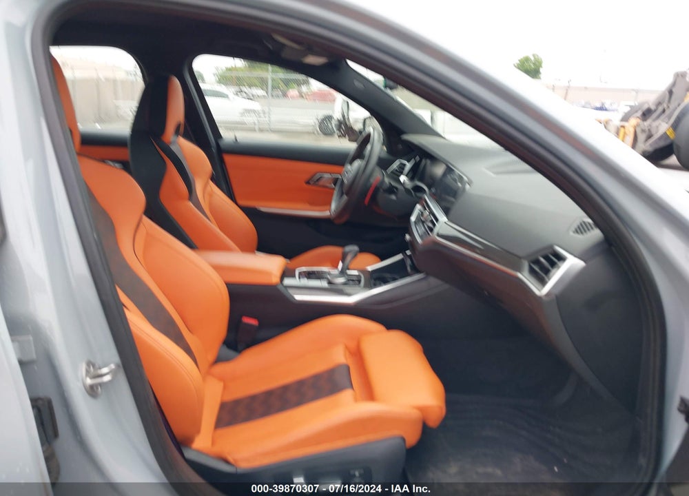 2022 BMW M3 COMPETITION VIN: WBS33AY02NFL62066