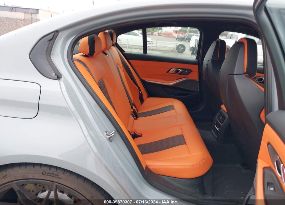 2022 BMW M3 COMPETITION VIN: WBS33AY02NFL62066