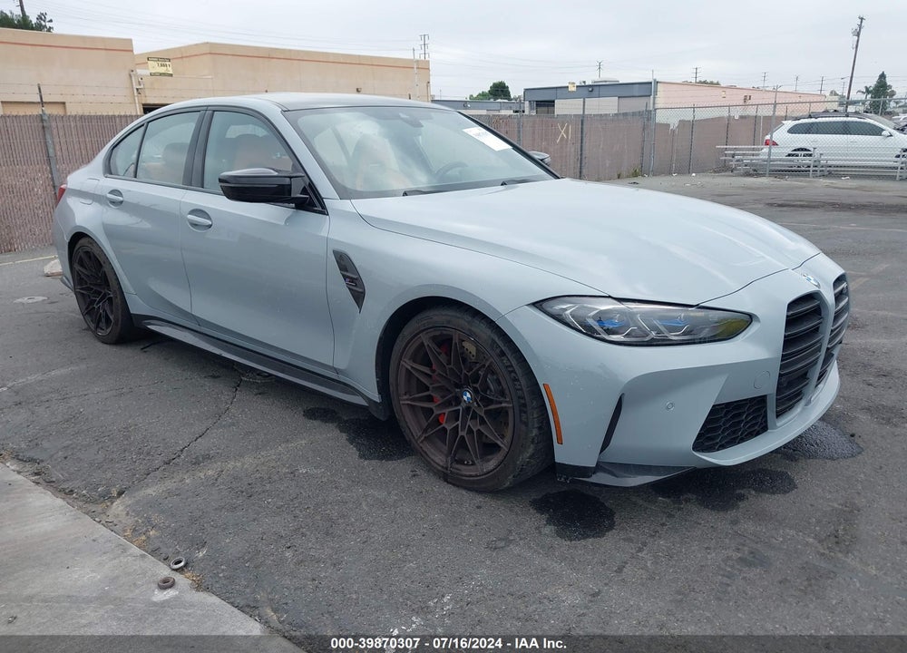 2022 BMW M3 COMPETITION VIN: WBS33AY02NFL62066