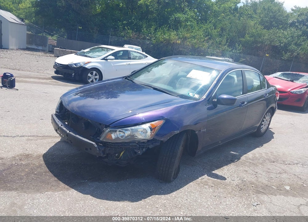 2012 HONDA ACCORD 2.4 LX VIN: 1HGCP2F30CA117308