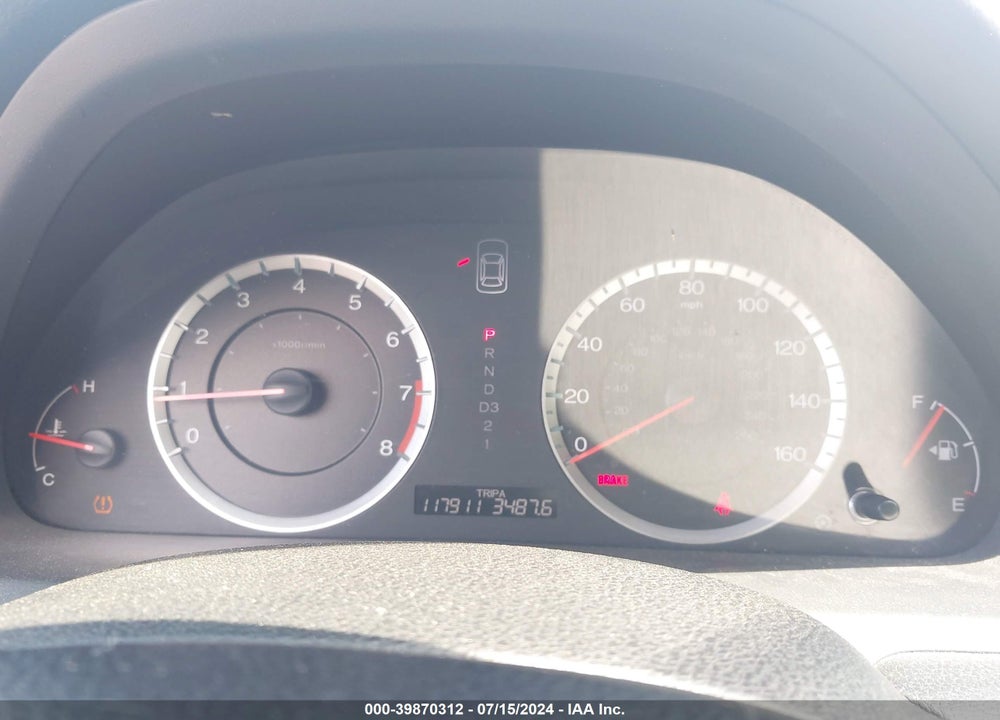 2012 HONDA ACCORD 2.4 LX VIN: 1HGCP2F30CA117308