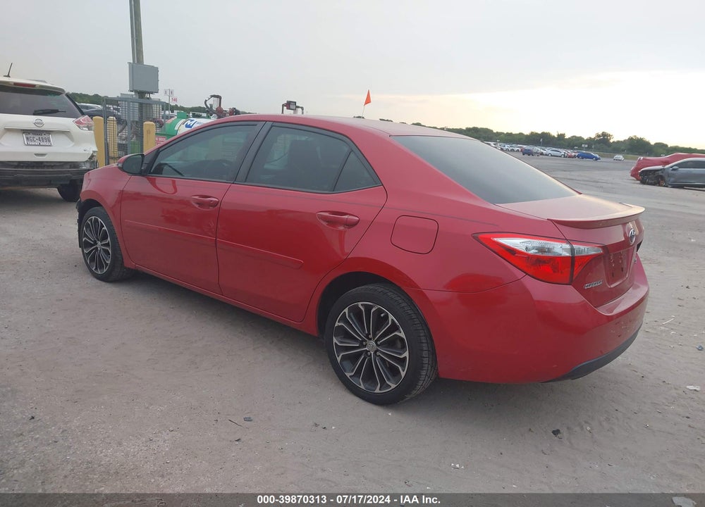 2016 TOYOTA COROLLA S PLUS VIN: 2T1BURHE6GC554998