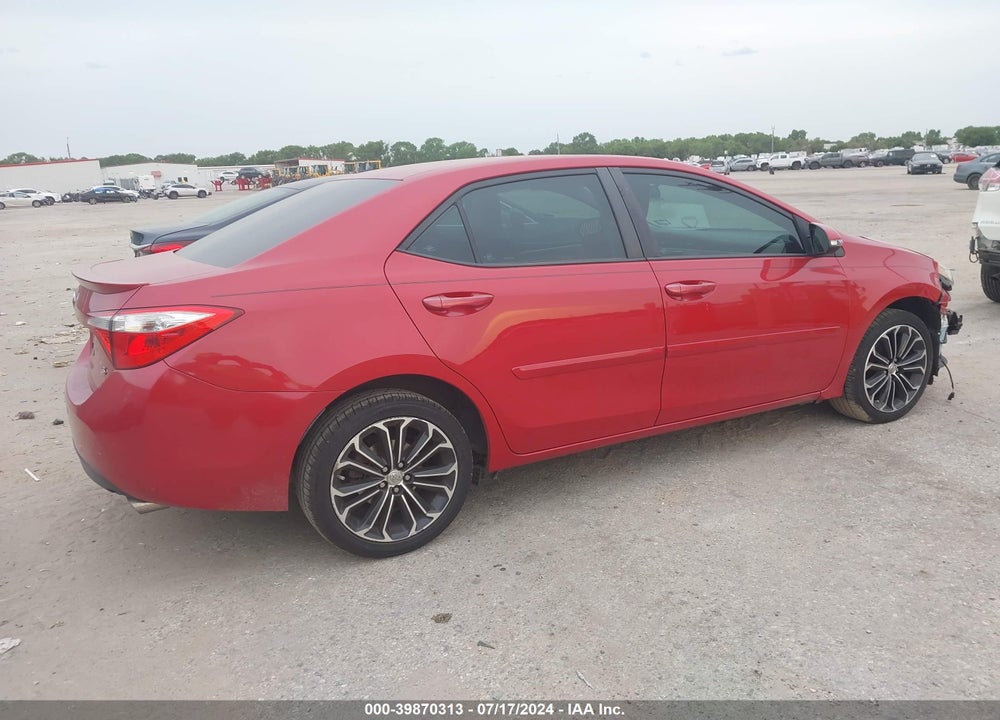 2016 TOYOTA COROLLA S PLUS VIN: 2T1BURHE6GC554998