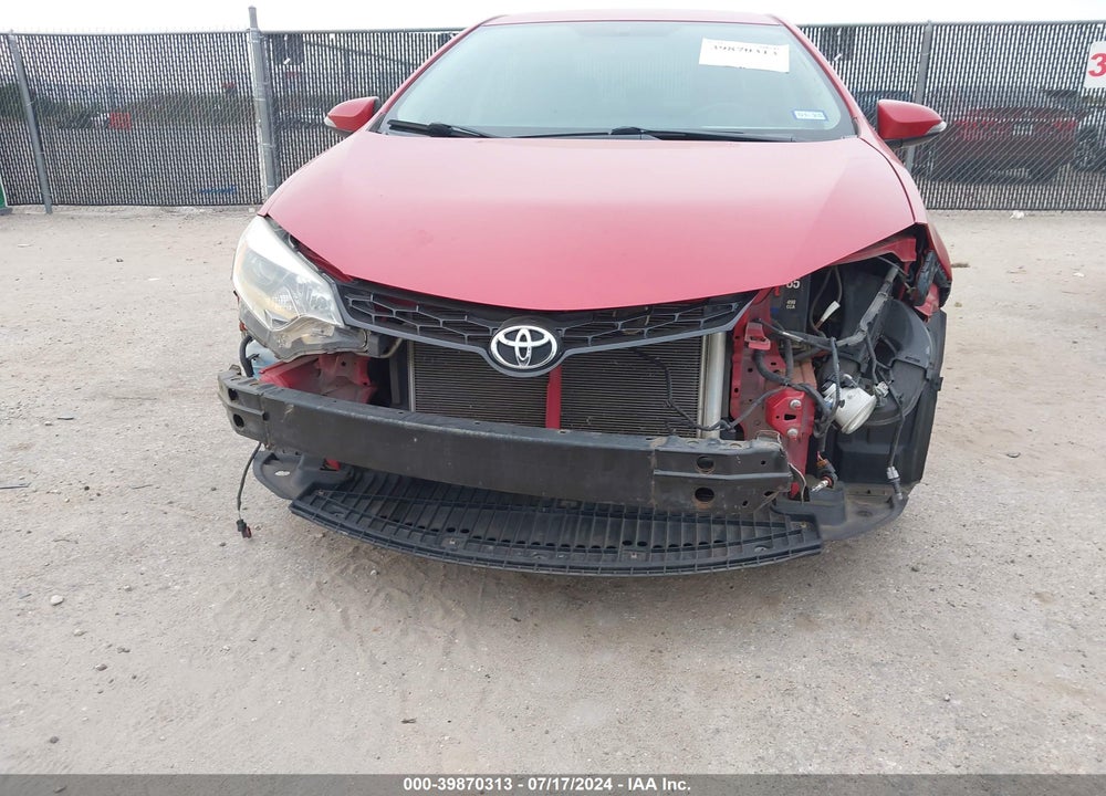 2016 TOYOTA COROLLA S PLUS VIN: 2T1BURHE6GC554998
