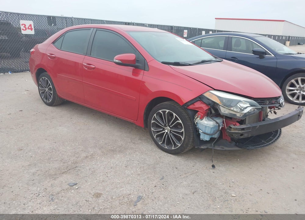 2016 TOYOTA COROLLA S PLUS VIN: 2T1BURHE6GC554998