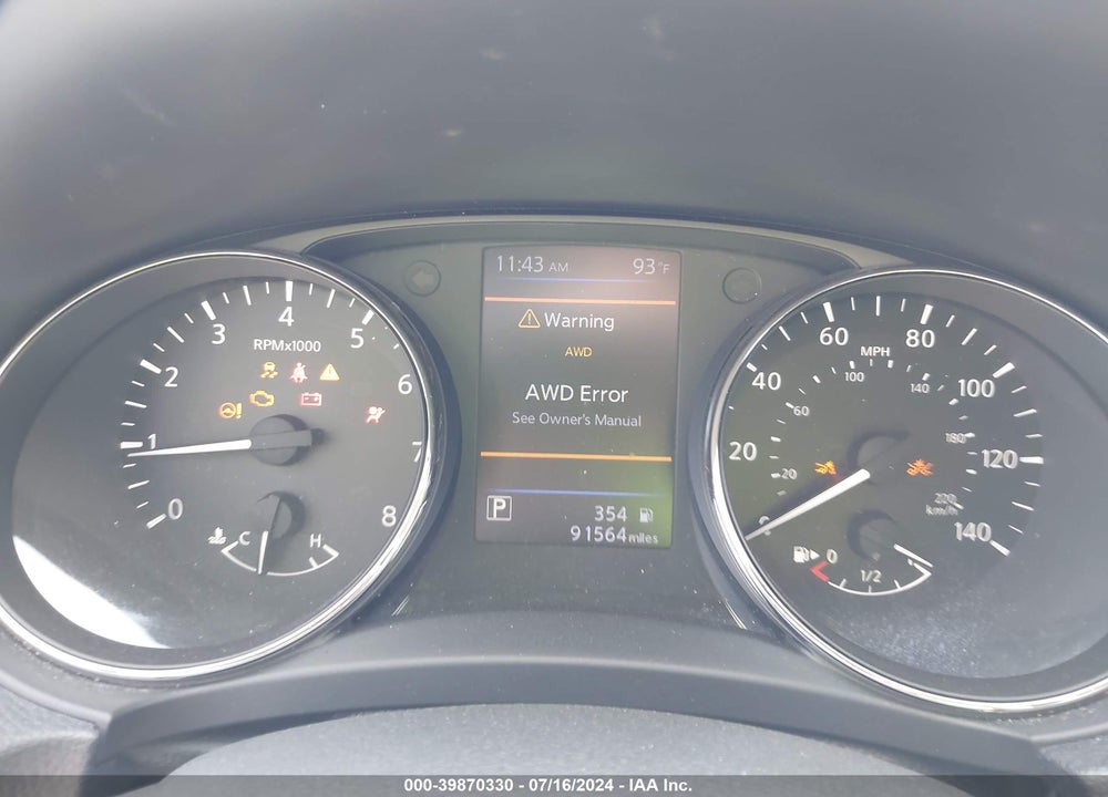 2020 NISSAN ROGUE SV INTELLIGENT AWD VIN: 5N1AT2MV1LC750051